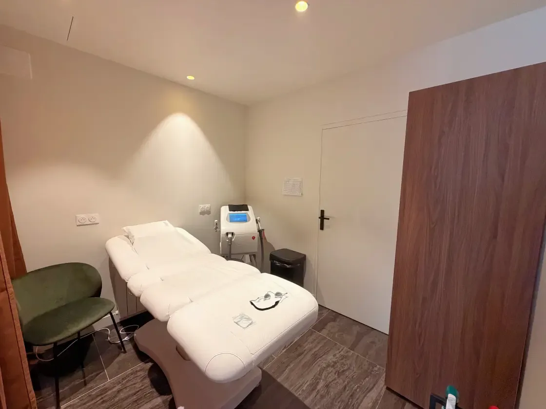 Salle de soins de l'institut Maison JL à Bordeaux, 29 rue Lafaurie de Monbadon